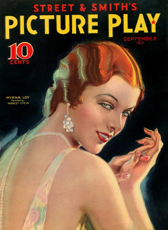 PICTURE PLAY magazine side cover September 1931