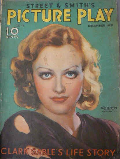 PICTURE PLAY magazine side cover December 1931