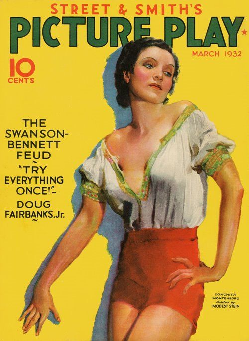 PICTURE PLAY magazine side cover March 1932