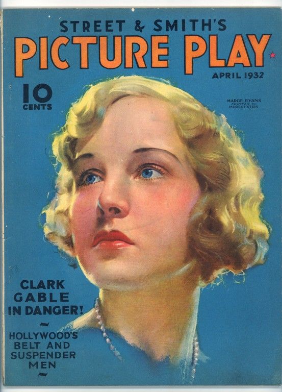 PICTURE PLAY magazine side cover April 1932