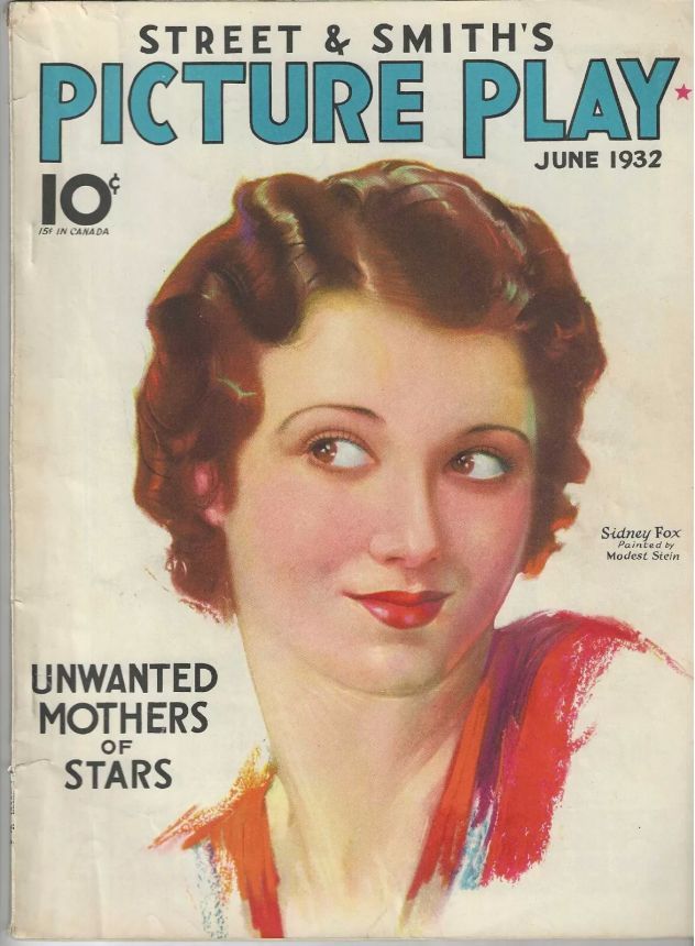 PICTURE PLAY magazine side cover June 1932