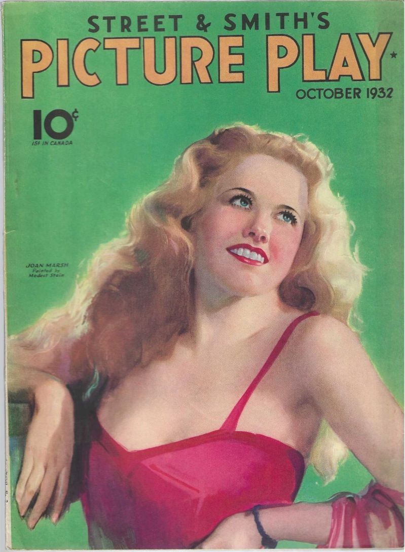 PICTURE PLAY magazine side cover October 1932