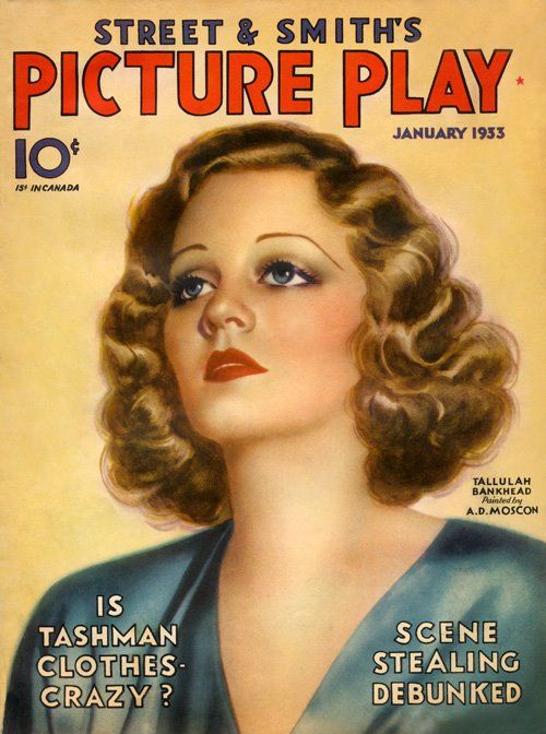 PICTURE PLAY magazine side cover January 1933