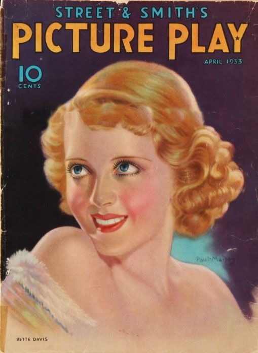 PICTURE PLAY magazine side cover April 1933