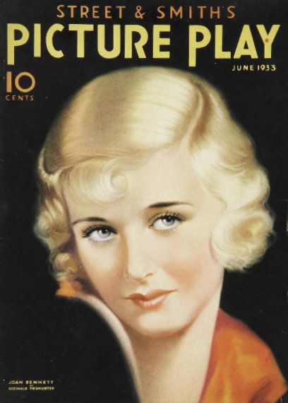 PICTURE PLAY magazine side cover June 1933