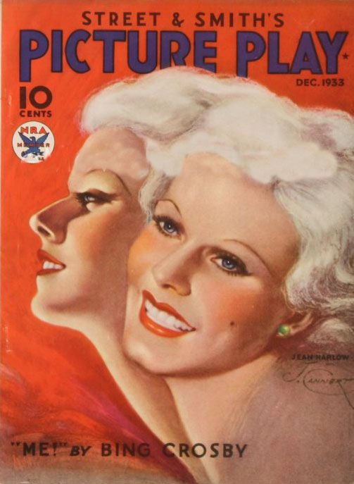 PICTURE PLAY magazine side cover December 1933