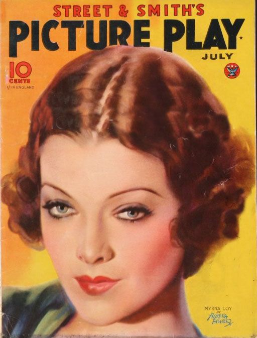 PICTURE PLAY magazine side cover July 1934