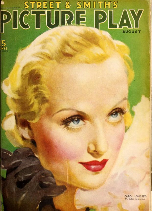 PICTURE PLAY magazine side cover August 1935