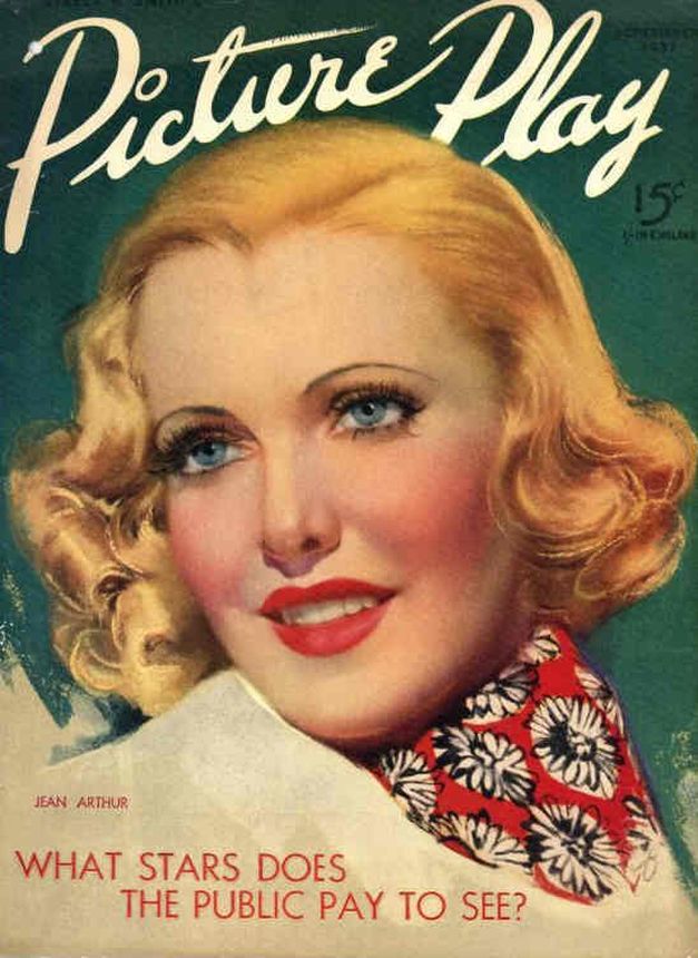 PICTURE PLAY magazine side cover September 1937