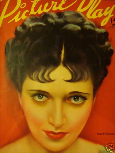 PICTURE PLAY magazine side cover November 1937