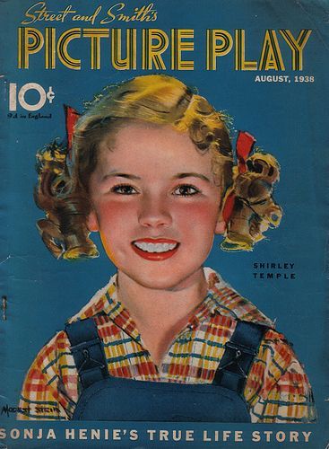 PICTURE PLAY magazine side cover August 1938