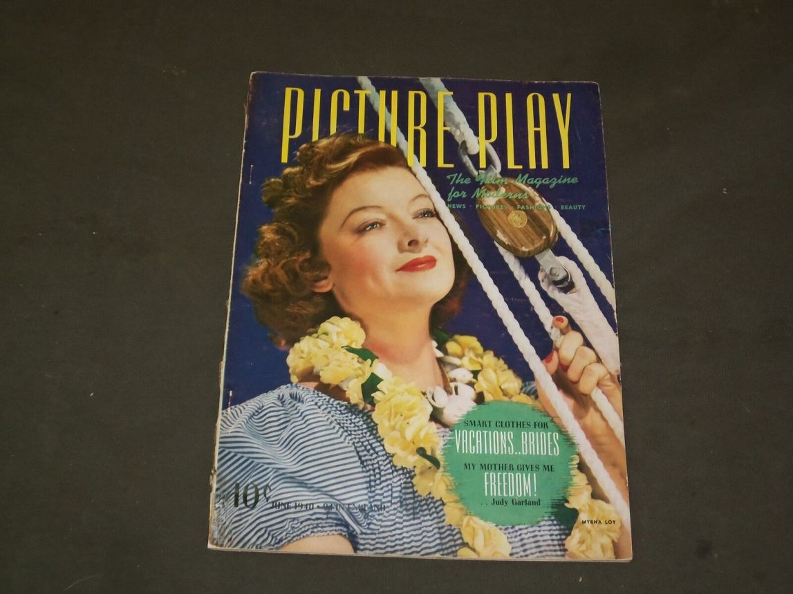PICTURE PLAY magazine side cover June 1940