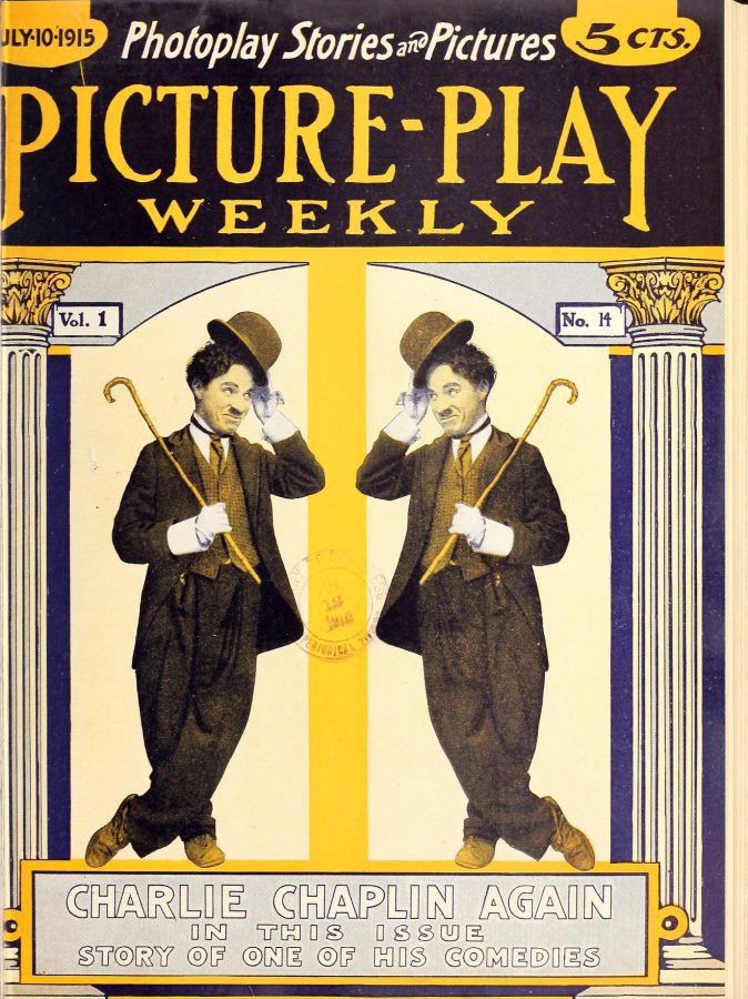 PICTURE-PLAY WEEKLY magazine side cover Issue 14 10 July 1915