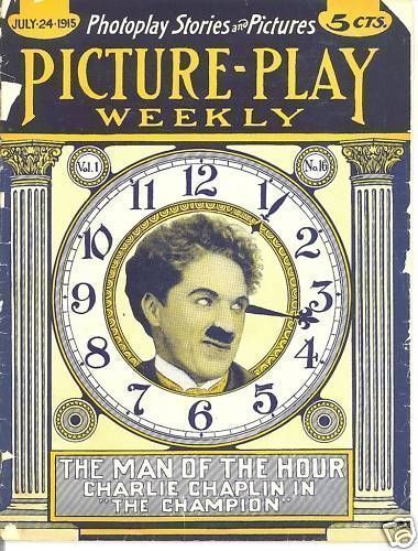 PICTURE-PLAY WEEKLY magazine side cover Issue 16 24 July 1915