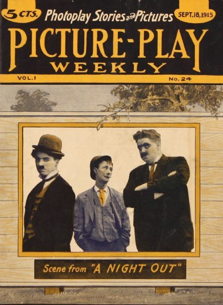 PICTURE-PLAY WEEKLY magazine side cover Issue 24 18 September 1915
