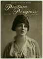 PICTURE PROGRESS magazine side cover  October 1915