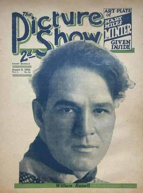 PICTURE SHOW magazine cover Issue 14 2 August 1919