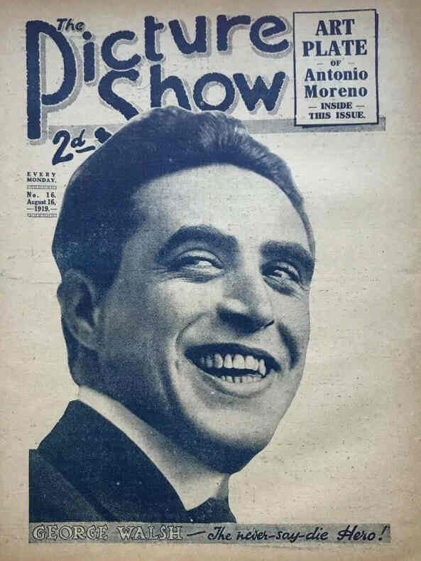 PICTURE SHOW magazine cover Issue 16 16 August 1919