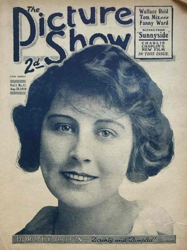 PICTURE SHOW magazine cover Issue 17 23 August 1919