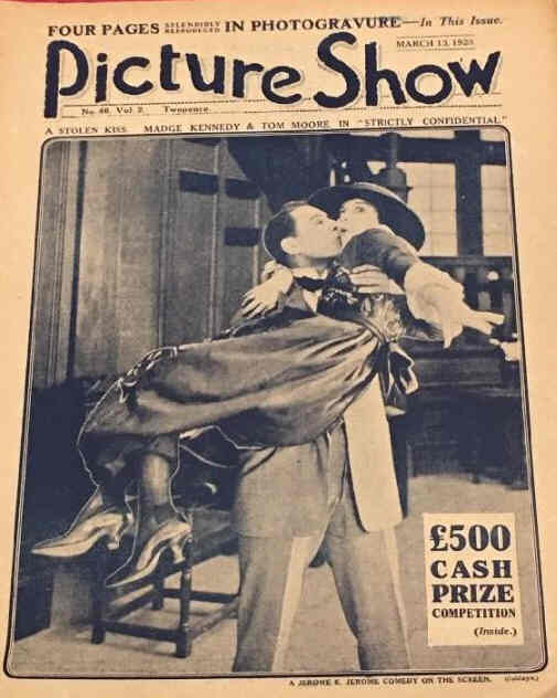 PICTURE SHOW magazine cover Issue 46 13 March 1920