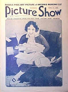 PICTURE SHOW magazine cover Issue 51 17 April 1920