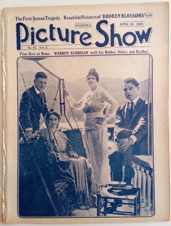 PICTURE SHOW magazine cover Issue 52 24 April 1920