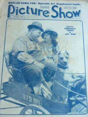 PICTURE SHOW magazine cover Issue 66 31 July 1920