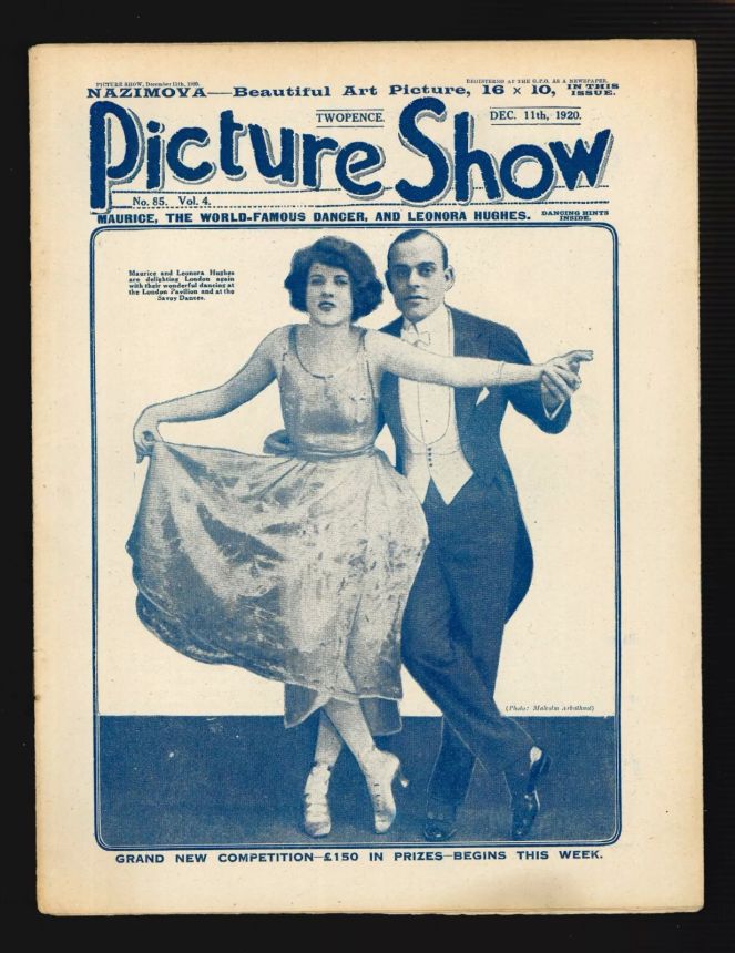 PICTURE SHOW magazine cover Issue 85 11 December 1920