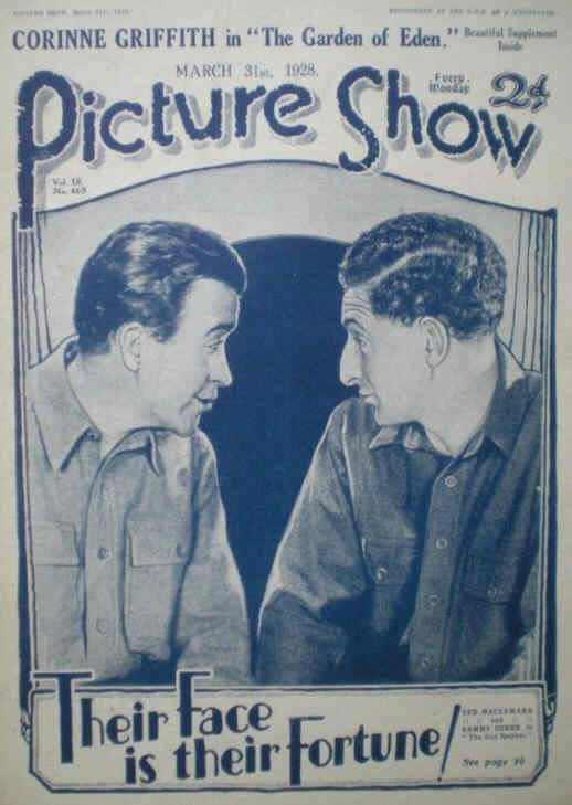 PICTURE SHOW magazine cover Issue 465 31 March 1928