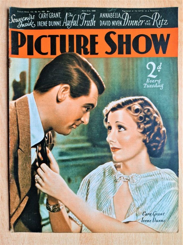 Irene Dunne magazine cover