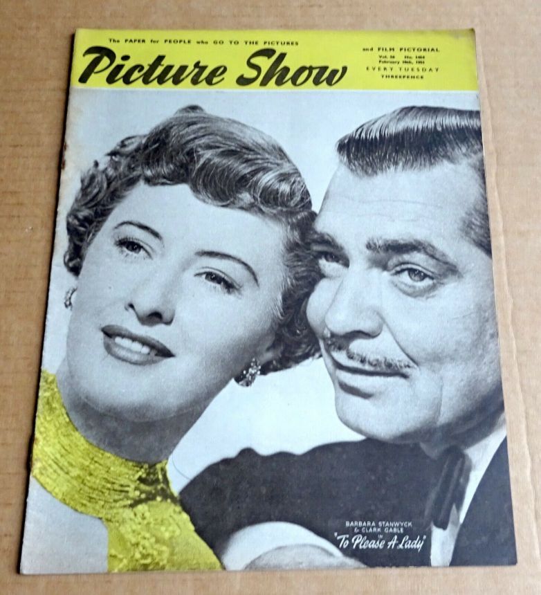 Clark Gable magazine cover