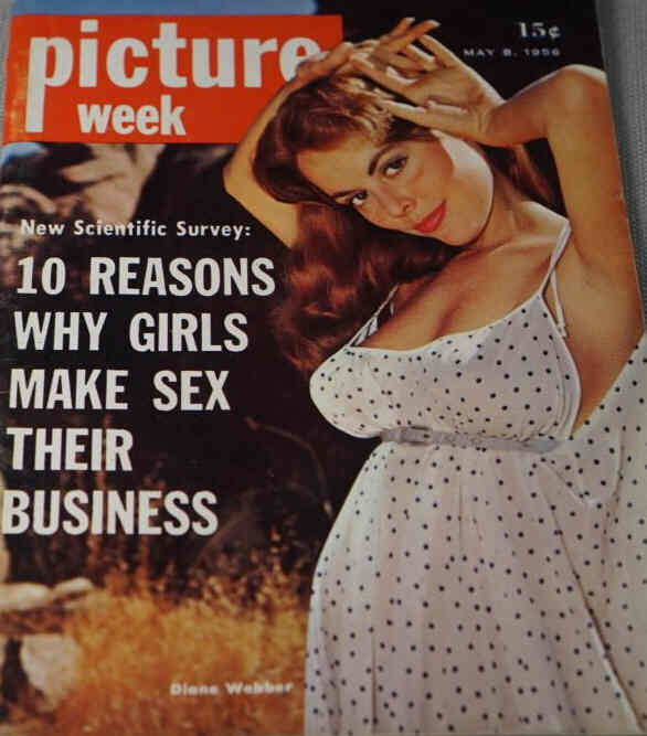PICTURE WEEK magazine side cover 8 May 1956