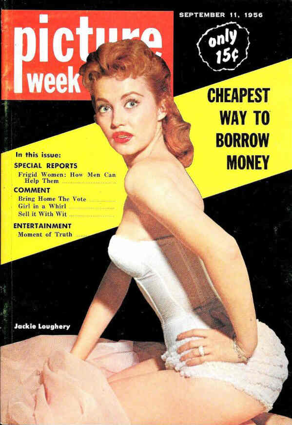 PICTURE WEEK magazine side cover 11 September 1956
