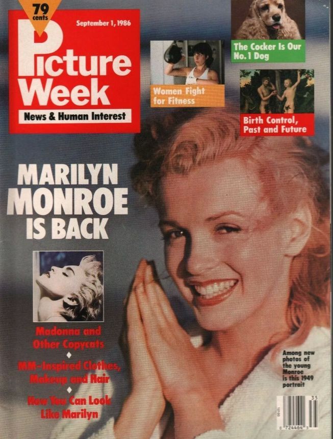 PICTURE WEEK magazine side cover 1 September 1986