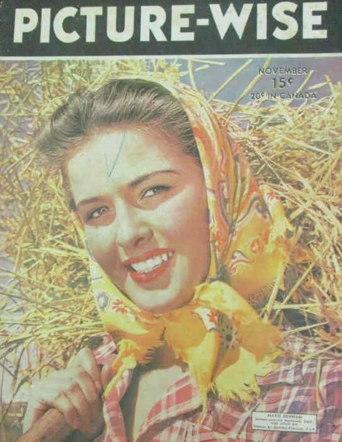 PICTURE-WISE magazine side cover  November 1945