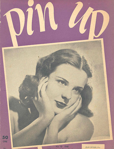PIN UP magazine side cover Issue 10  1948