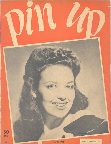 PIN UP magazine side cover Issue 11  1948