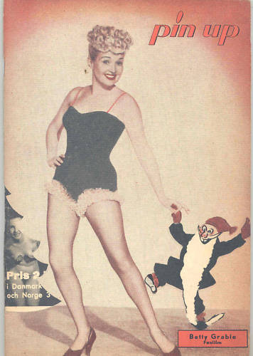 PIN UP magazine side cover Issue 23/24 November 1950