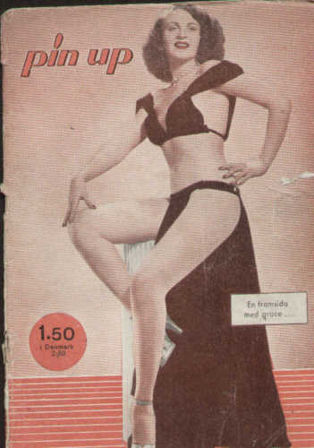 PIN UP magazine side cover Issue 12  1951
