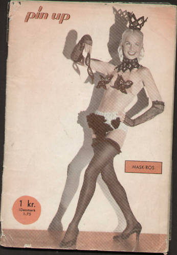 PIN UP magazine side cover Issue 25  1951