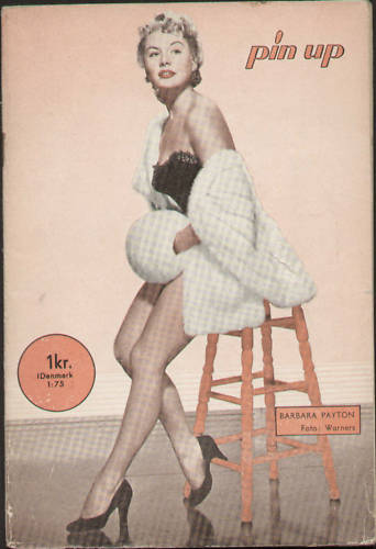 PIN UP magazine side cover Issue 3  1952
