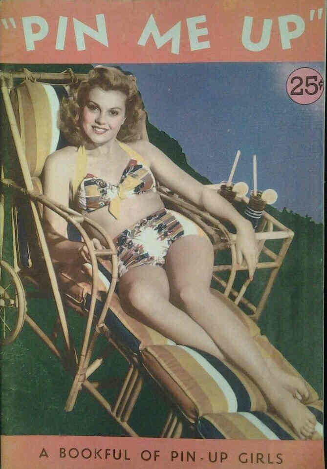 PIN ME UP magazine side cover Issue 1  1944