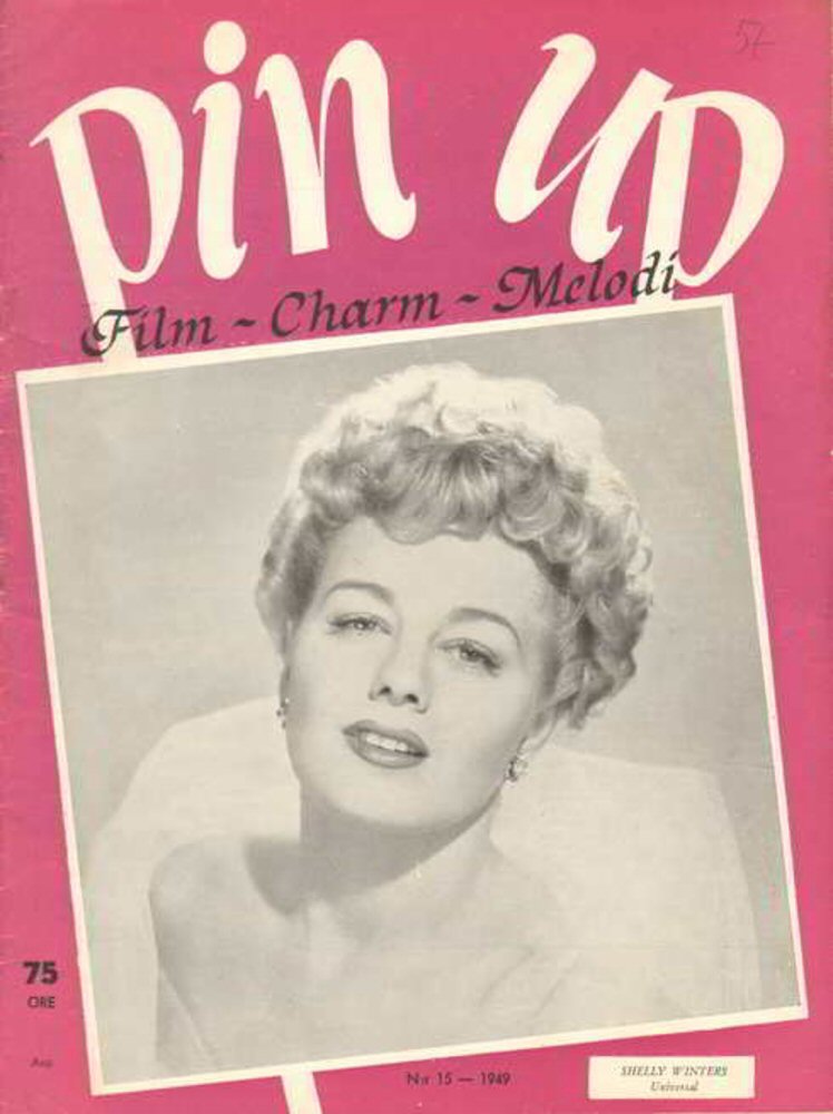 PIN UP magazine side cover Issue 15   1949