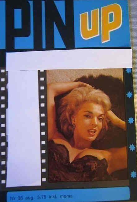 PIN UP magazine side cover Issue 35 August 1970