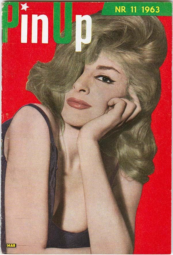 PIN UP magazine side cover Issue 11  1963