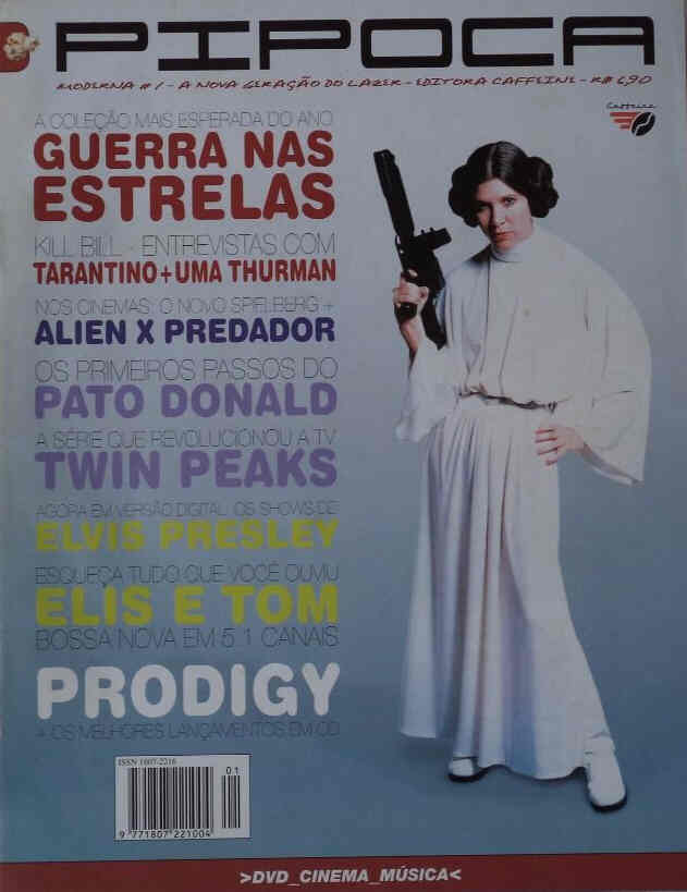 PIPOCA MODERNA magazine side cover Issue 1  2004