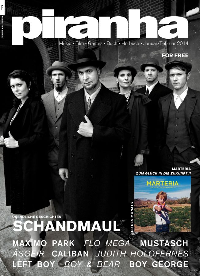 PIRANHA (GERMANY) magazine side cover January/February 2014