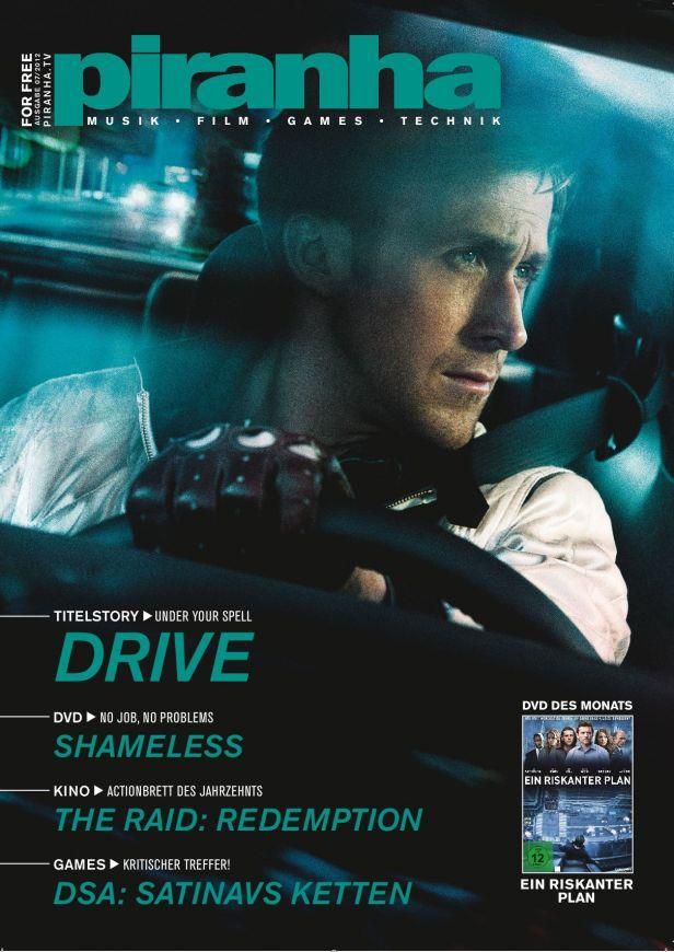 PIRANHA (GERMANY) magazine side cover  July 2012