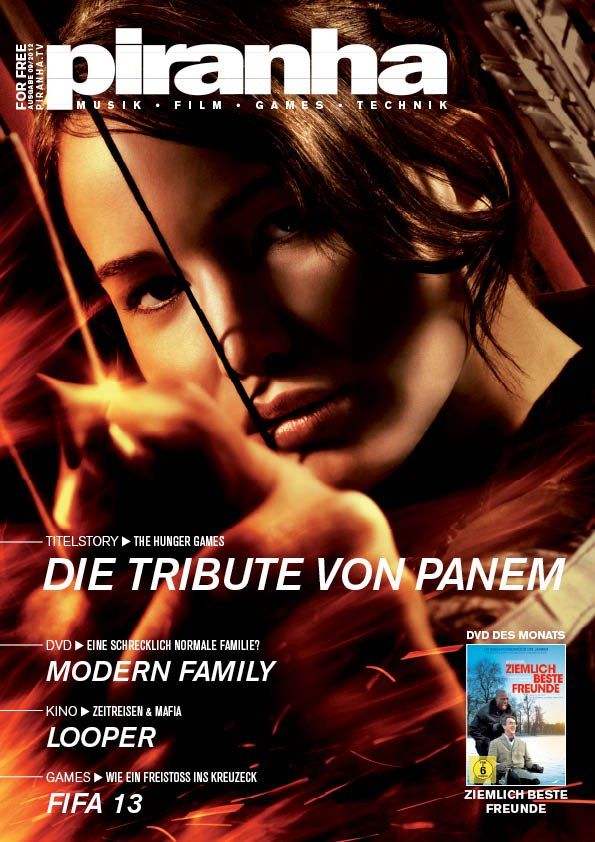 PIRANHA (GERMANY) magazine side cover  September 2012