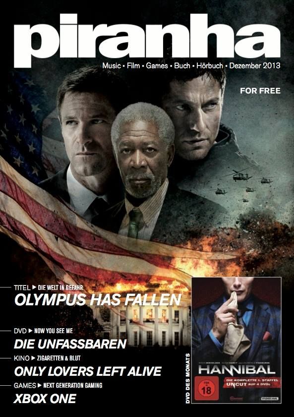 PIRANHA (GERMANY) magazine side cover  December 2013
